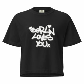 Schweres Damen T-Shirt im Boxy-Schnitt