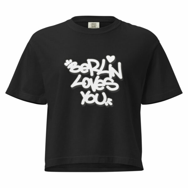 Schweres Damen T-Shirt im Boxy-Schnitt