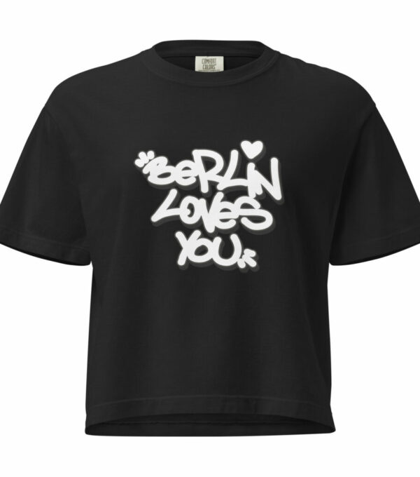 Schweres Damen T-Shirt im Boxy-Schnitt