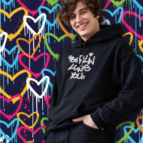 7 UHB Post Bly Hoodie schwarz - M 7 UHB Post Bly Hoodie schwarz - M